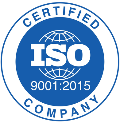 ISO 9001:2015 certified